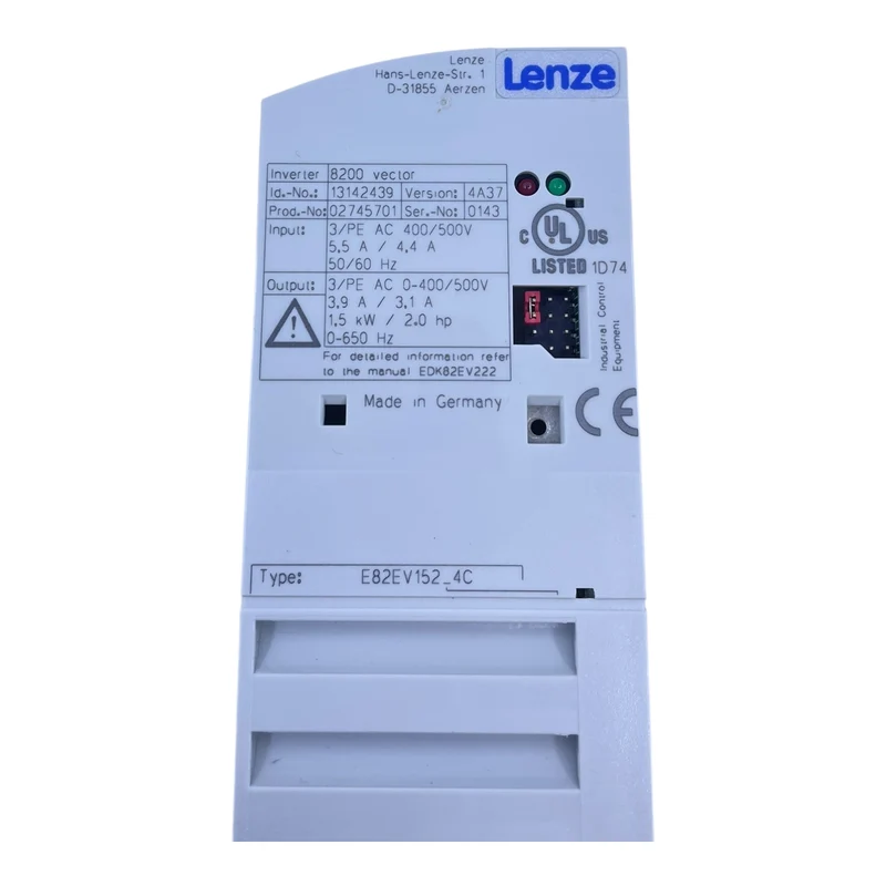 Lenze E82EV152_4C Frequenzumrichter 13142439 für industriellen Einsatz