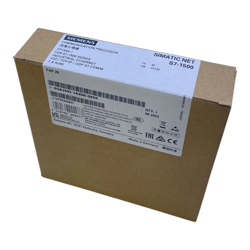 Siemens 6GK7543-1AX00-0XE0 Kommunikationsprozessor für industriellen Einsatz