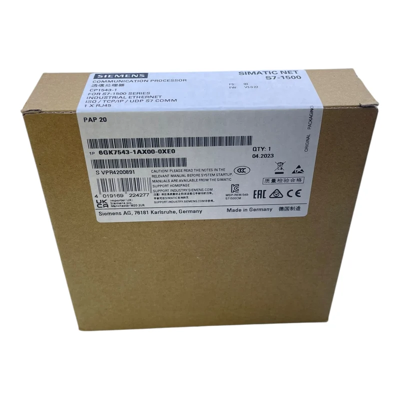 Siemens 6GK7543-1AX00-0XE0 Kommunikationsprozessor für industriellen Einsatz