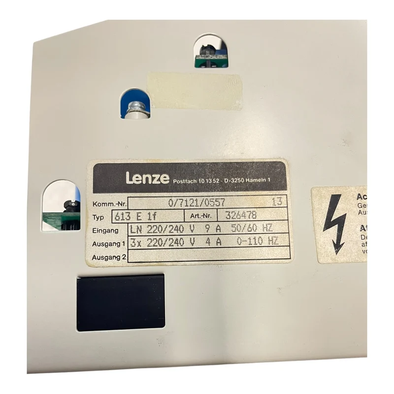 Lenze 613 E 1F Frequenzumrichter für industriellen Einsatz Frequenzumrichter