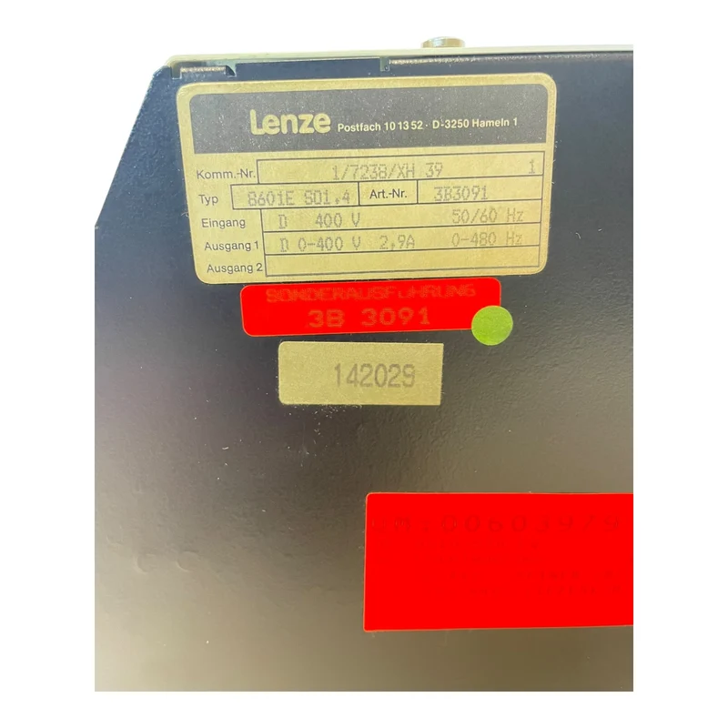 Lenze 8601E S01.4 Frequenzumrichter für industriellen Einsatz Frequenzumrichter