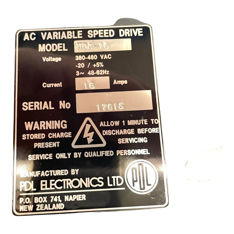 PDL Electronics MICRODRIVE-3 UD3-16 Frequenzumrichter für industriellen Einsatz