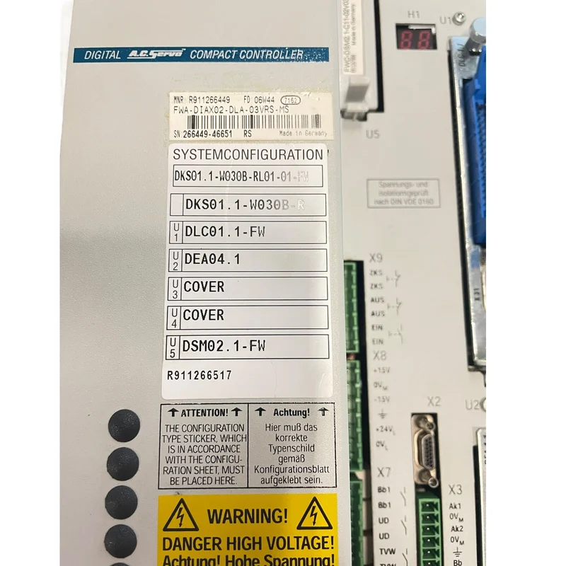 Rexroth DKS01.1-W030B-RL01-01FW Servo Controller für industriellen Einsatz