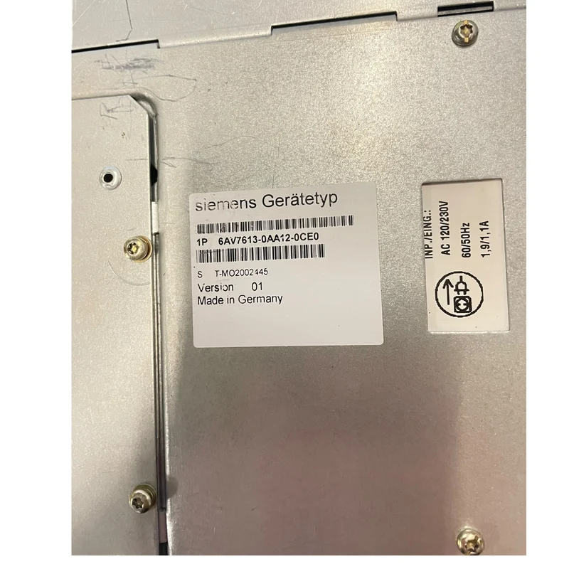Siemens Simatic Panel PC670 Bedienpanel 12" TFT Industrie HMI 6AV7613-0AA12-0CE0