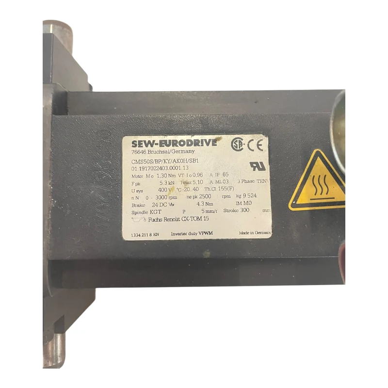 SEW CMS50S/BP/KY/AK0H/SB1 Servomotor für industriellen Einsatz Servomotor
