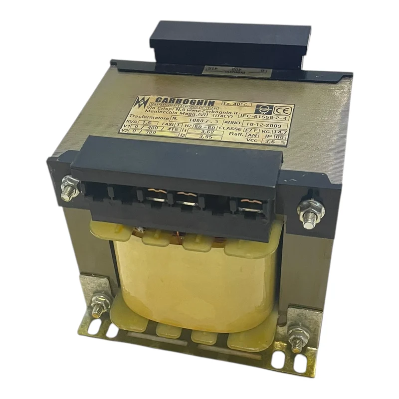 Carbognin IEC-61558-2-4 Transformator für industriellen Einsatz Transformator