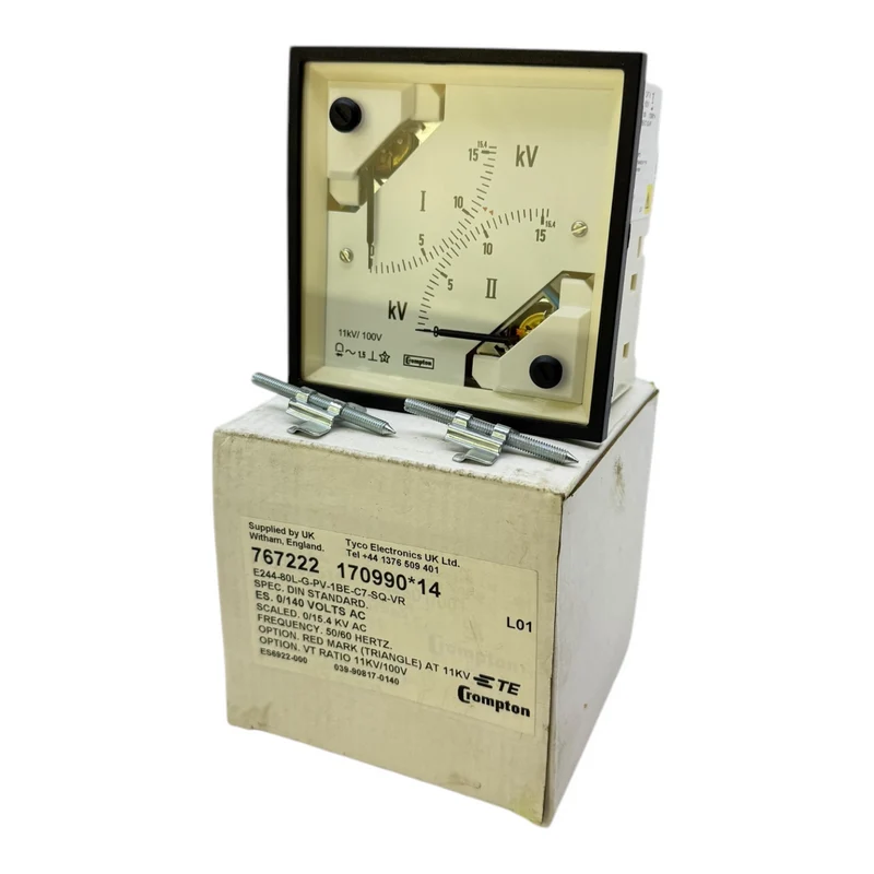 Crompton Analogmessinstrument E244-80L-G-PV-1BE-C7-SQ-VR - industrieller Einsatz