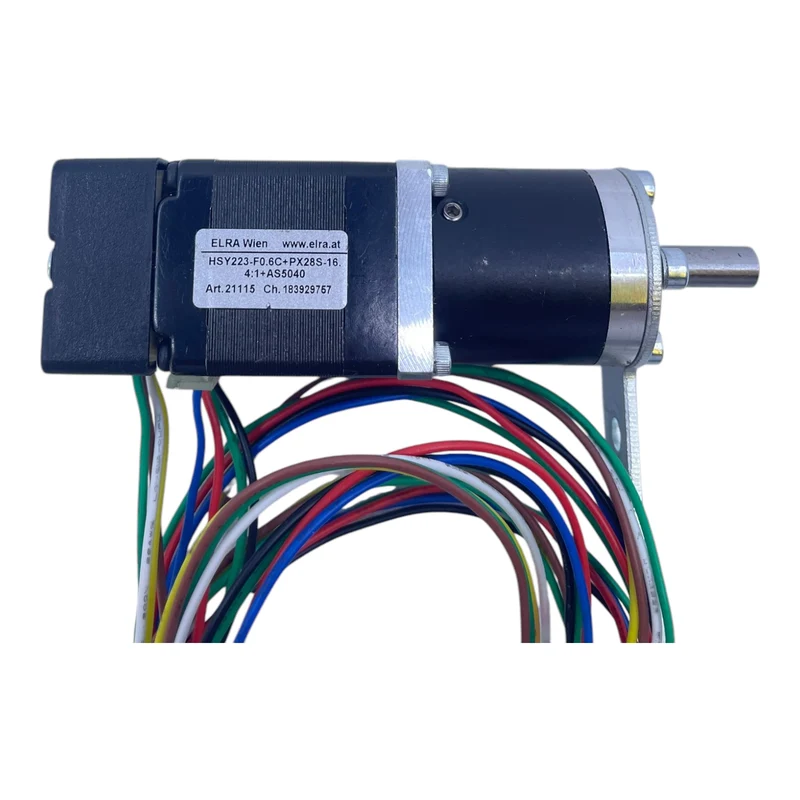 Elra HSY223-F0.6C+PX28S-16.4:1+AS5040 Servomotor 21115 für industriellen Einsatz