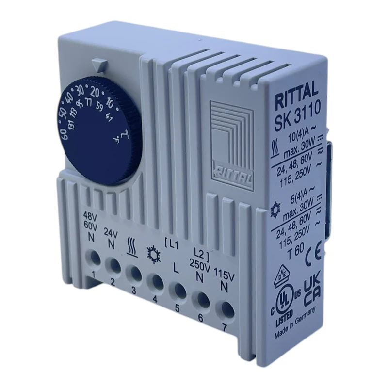 Rittal SK3110.000 Thermostat Schaltschrank-Temperaturregler industrielle Einsatz