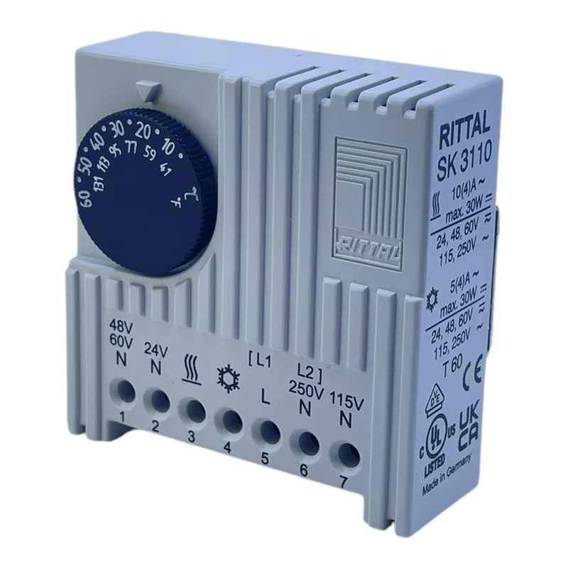 Rittal SK3110.000 Thermostat Schaltschrank-Temperaturregler industrielle Einsatz