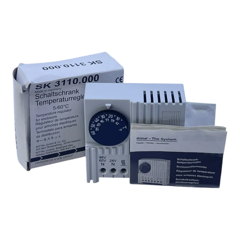 Rittal SK3110.000 Thermostat Schaltschrank-Temperaturregler industrielle Einsatz