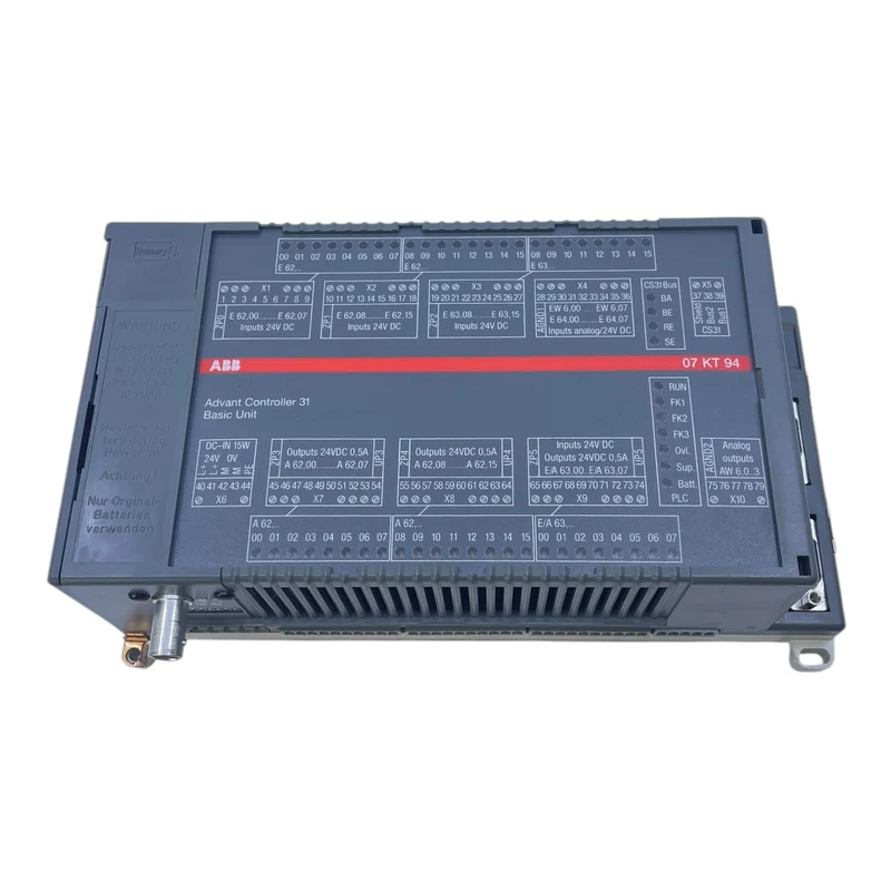 ABB 07KT94 Advant Controller GJR5252100R0261 Basic Unit - industriellen Einsatz
