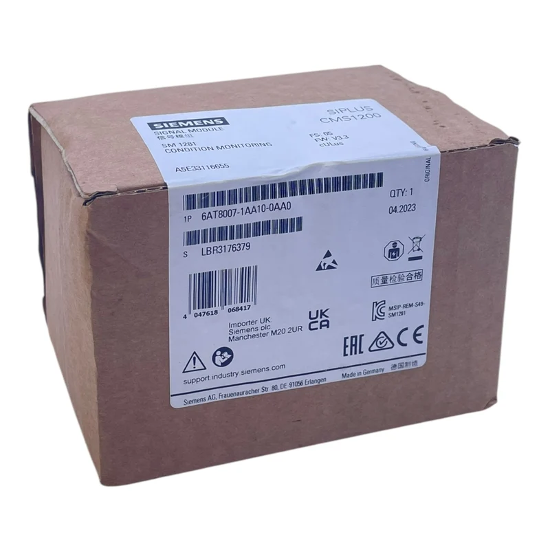 Siemens Signalmodul Drehzahlerfassung Überwachungsmodul 6AT8007-1AA10-0AA0