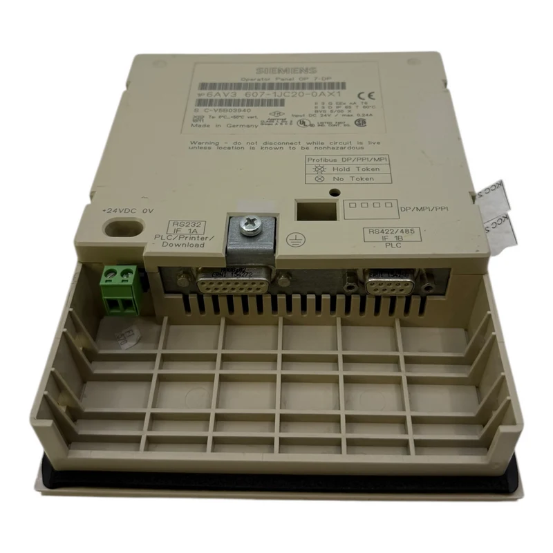 Siemens 6AV3607-1JC20-0AX1 Operator Panel OP7 Bedienpanel industrieller Einsatz
