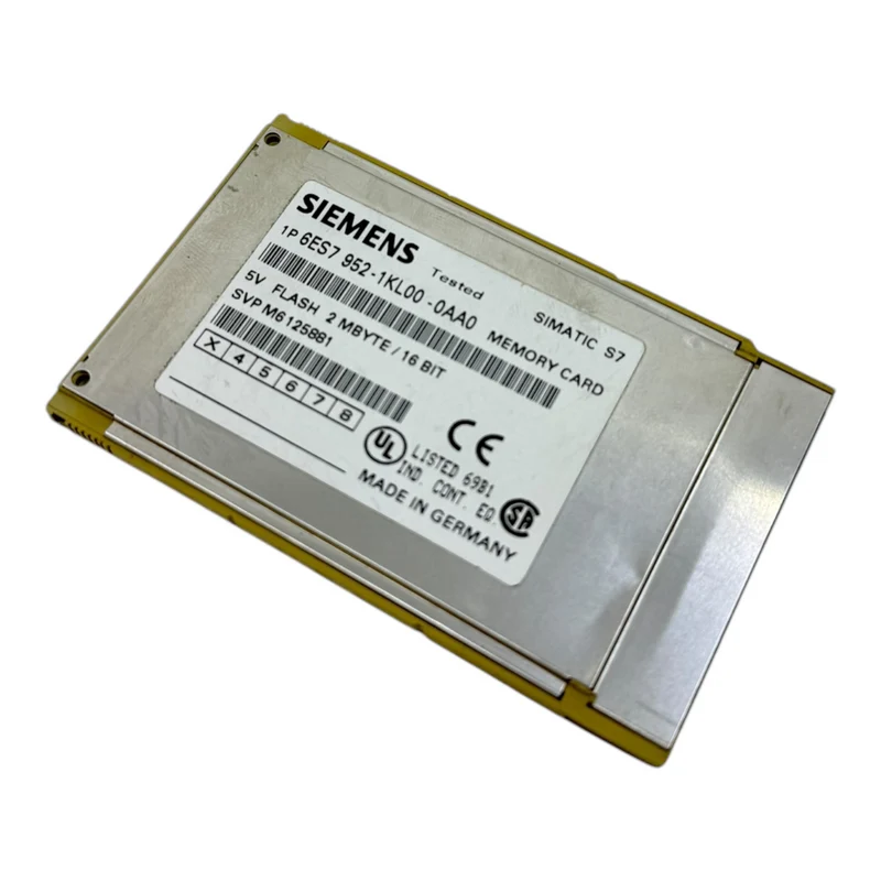 Siemens 6ES7952-1KL00-0AA0 Speicherkarte 2mBYTE 16 BIT für den industr. Einsatz