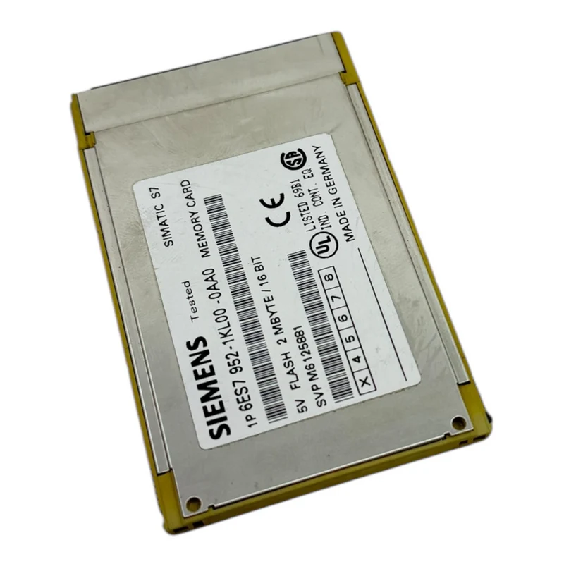Siemens 6ES7952-1KL00-0AA0 Speicherkarte 2mBYTE 16 BIT für den industr. Einsatz