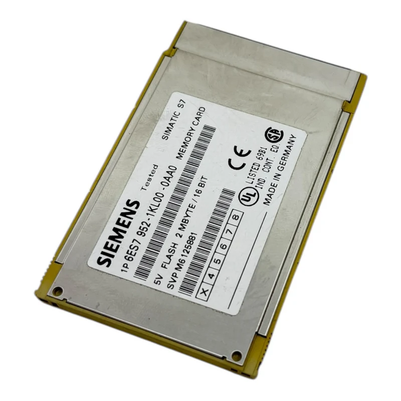 Siemens 6ES7952-1KL00-0AA0 Speicherkarte 2mBYTE 16 BIT für den industr. Einsatz