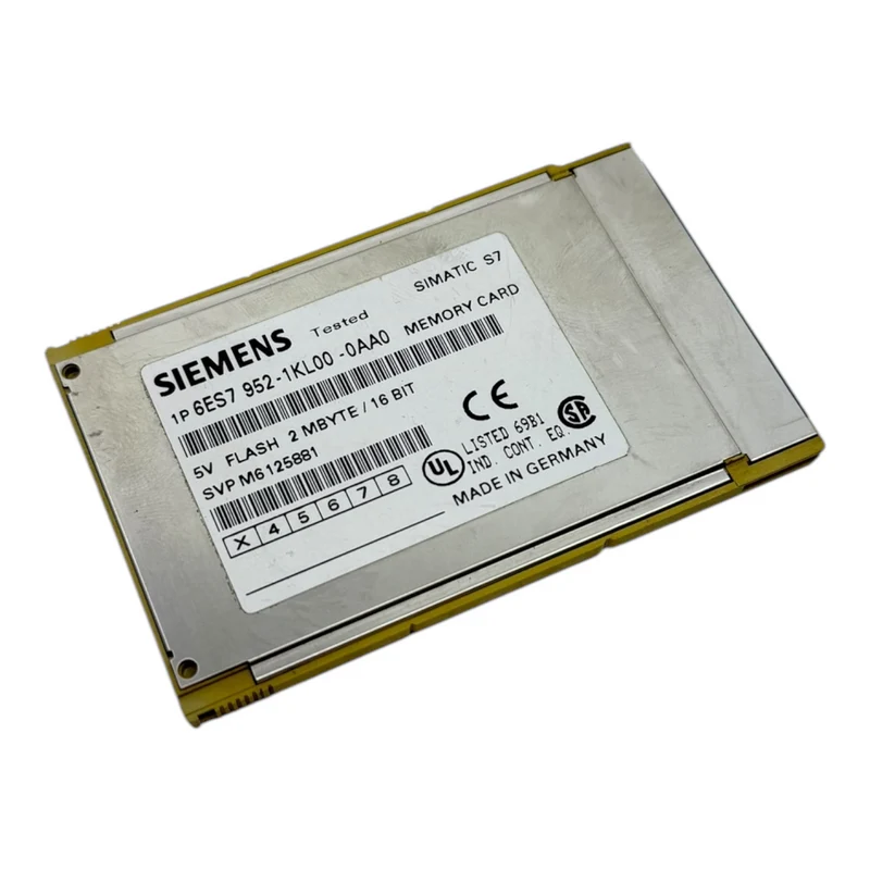 Siemens 6ES7952-1KL00-0AA0 Speicherkarte 2mBYTE 16 BIT für den industr. Einsatz
