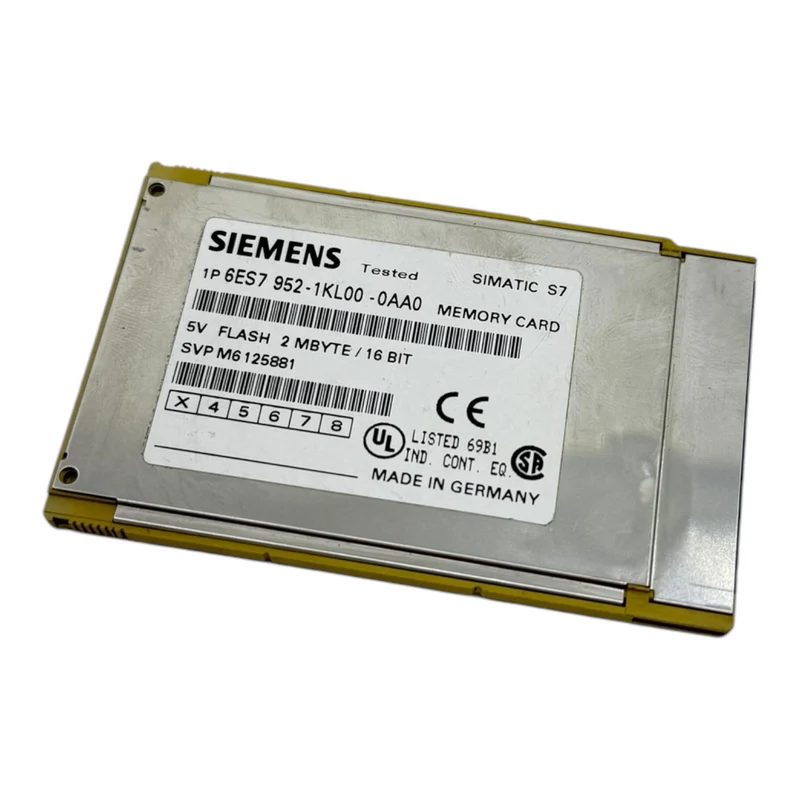 Siemens 6ES7952-1KL00-0AA0 Speicherkarte 2mBYTE 16 BIT für den industr. Einsatz