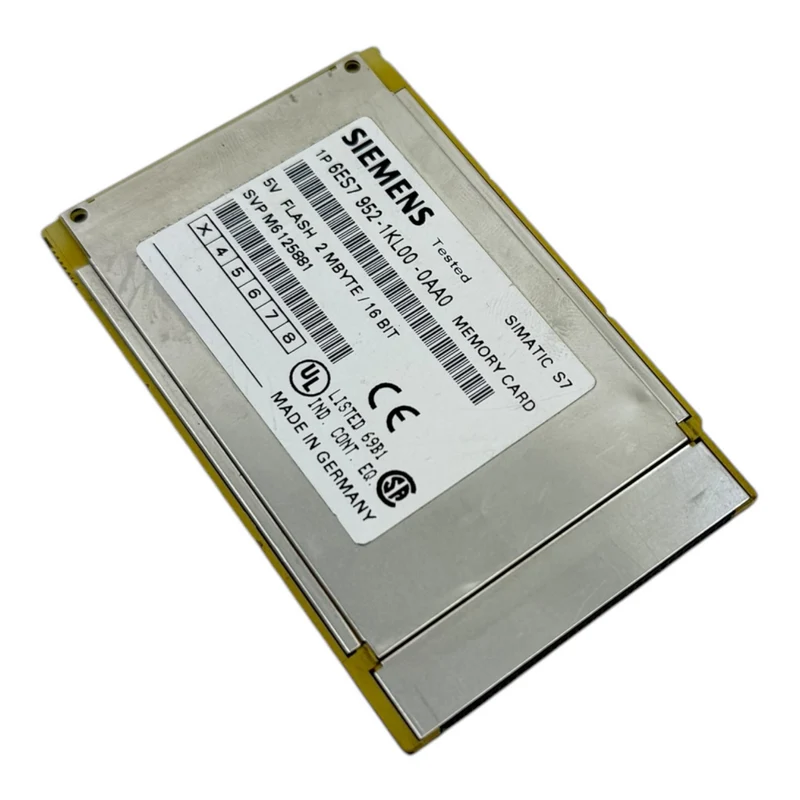 Siemens 6ES7952-1KL00-0AA0 Speicherkarte 2mBYTE 16 BIT für den industr. Einsatz