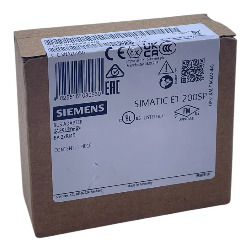 Siemens 6ES7193-6AR00-0AA0 Bus-Adapter für PROFINET 100 für industriell. Einsatz