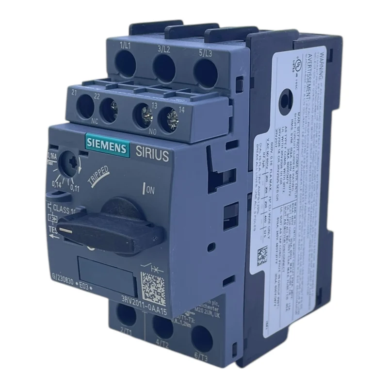 Siemens 3RV2011-0AA15 Leistungsschalter Baugröße S00 für den Motorschutz industr