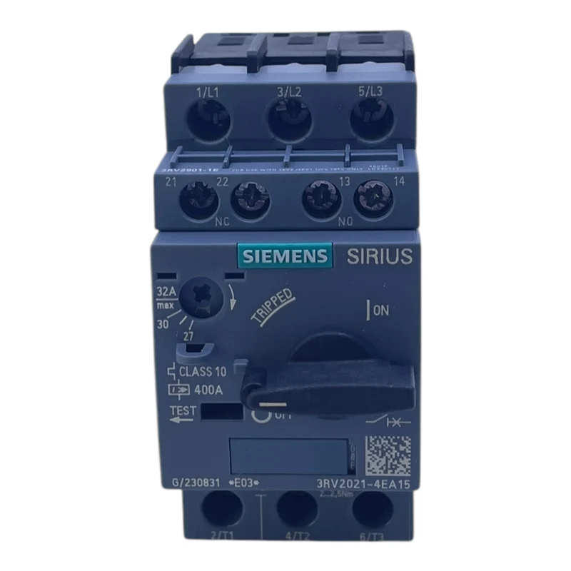 Siemens 3RV2021-4EA15 Leistungsschalter Baugröße S0 für den Motorschutz industr.