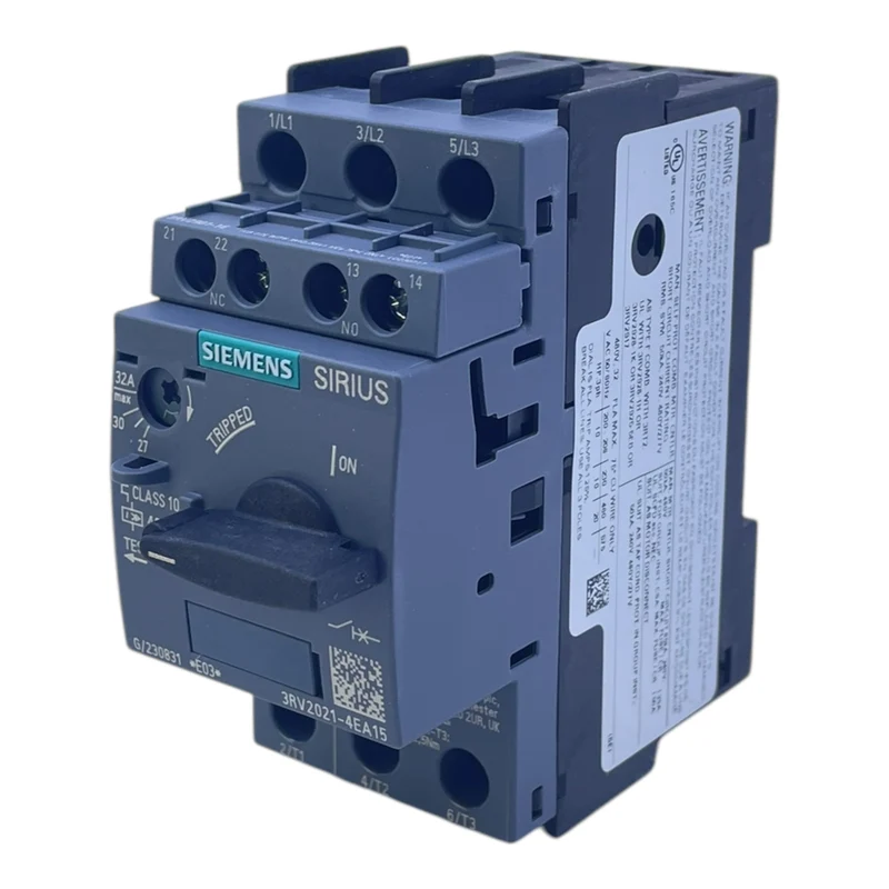 Siemens 3RV2021-4EA15 Leistungsschalter Baugröße S0 für den Motorschutz industr.