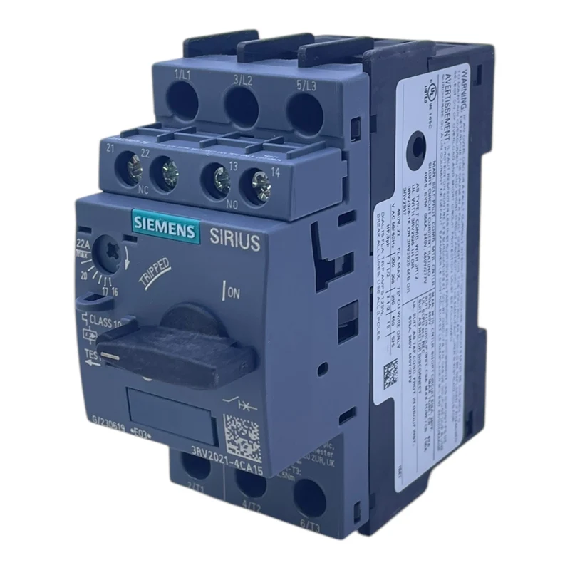 Siemens 3RV2021-4CA15 Leistungsschalter Baugröße S0 für den Motorschutz industr.