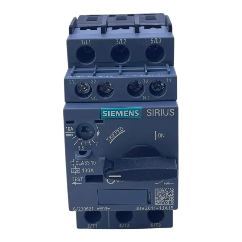 Siemens 3RV2011-1JA15 Leistungsschalter Baugröße S00 für den Motorschutz industr