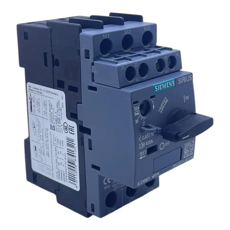 Siemens 3RV2021-4EA15 Leistungsschalter Baugröße S0 für den Motorschutz industr.
