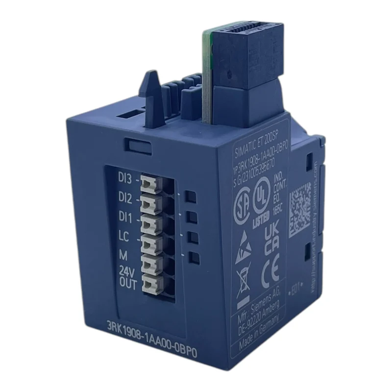 Siemens 3RK1908-1AA00-0BP0 3DI/LC-Modul für ET 200SP Motorstarter industriell