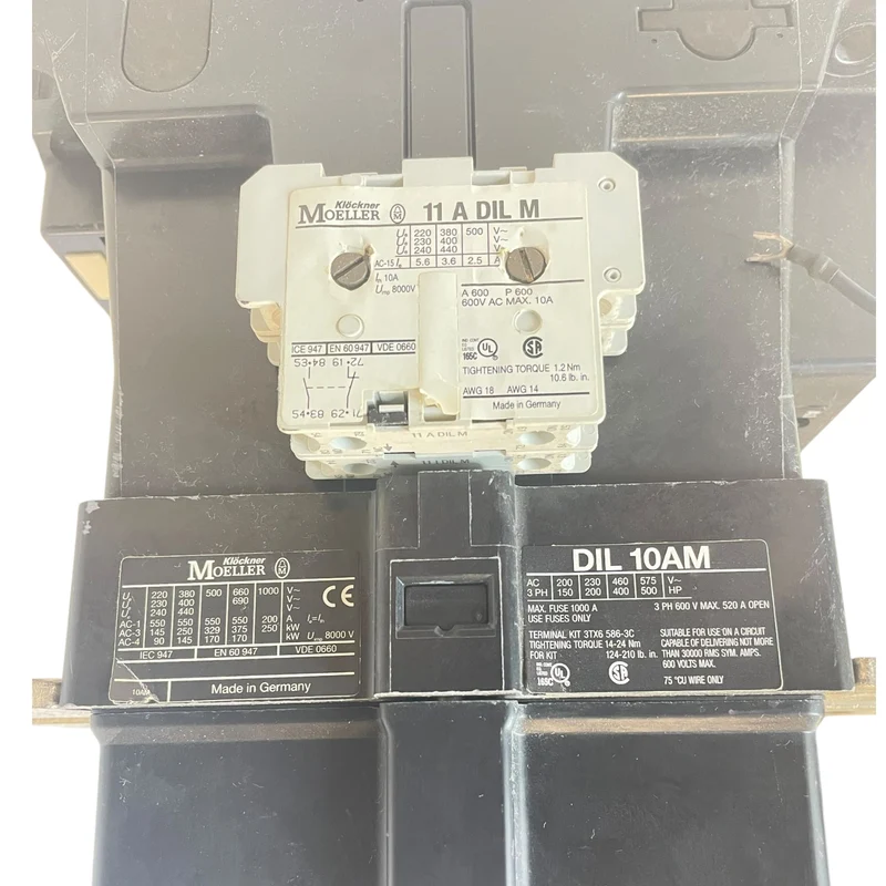 Moeller DIL10AM Leistungsschütz für industriellen Einsatz Leistungsschütz