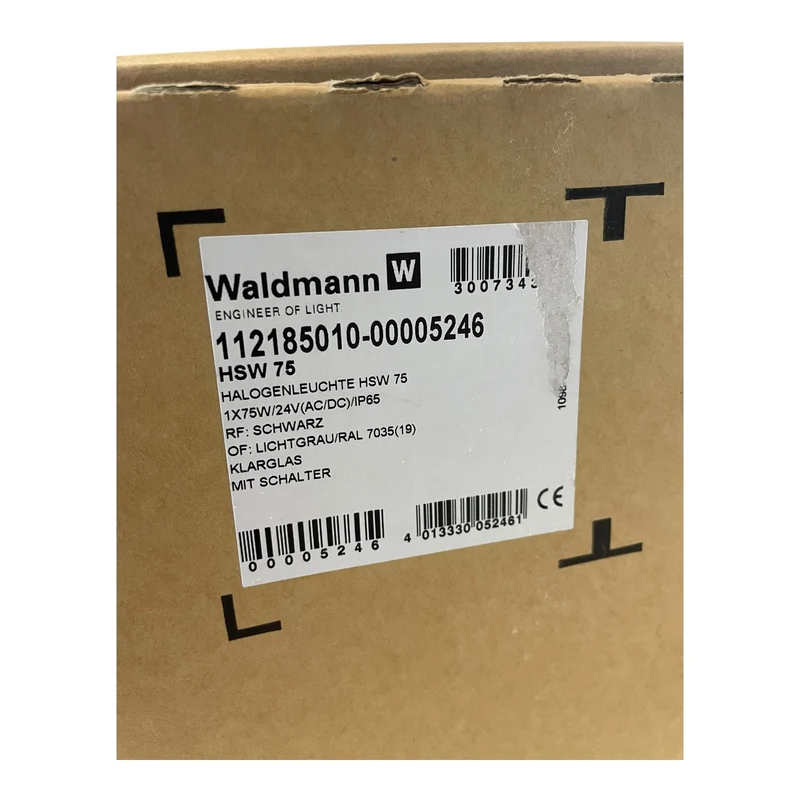 Waldmann HG70 Halogenleuchte für industriellen Einsatz Halogenleuchte