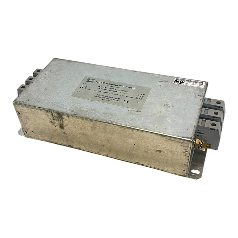 Block HFD400/110 Funk-Entstörfilter für industriellen Einsatz Funk-Entstörfilter