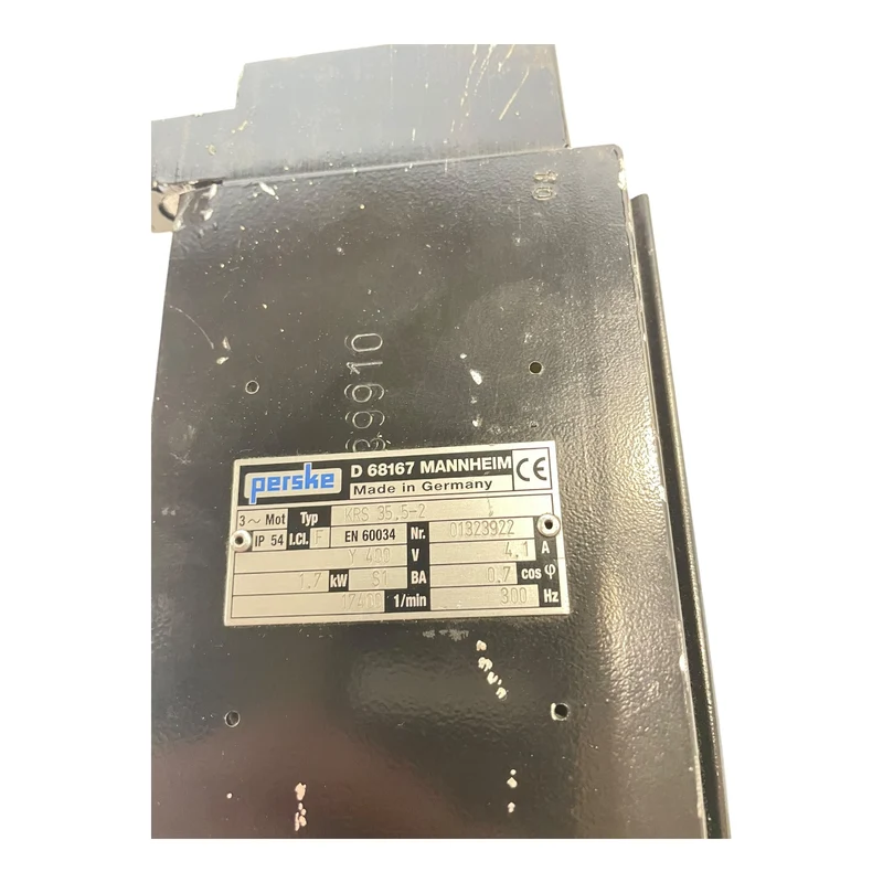 Perske KRS35.5-2 Spindelmotor 1,7kW ca. Ø18mm Motor für industriellen Einsatz