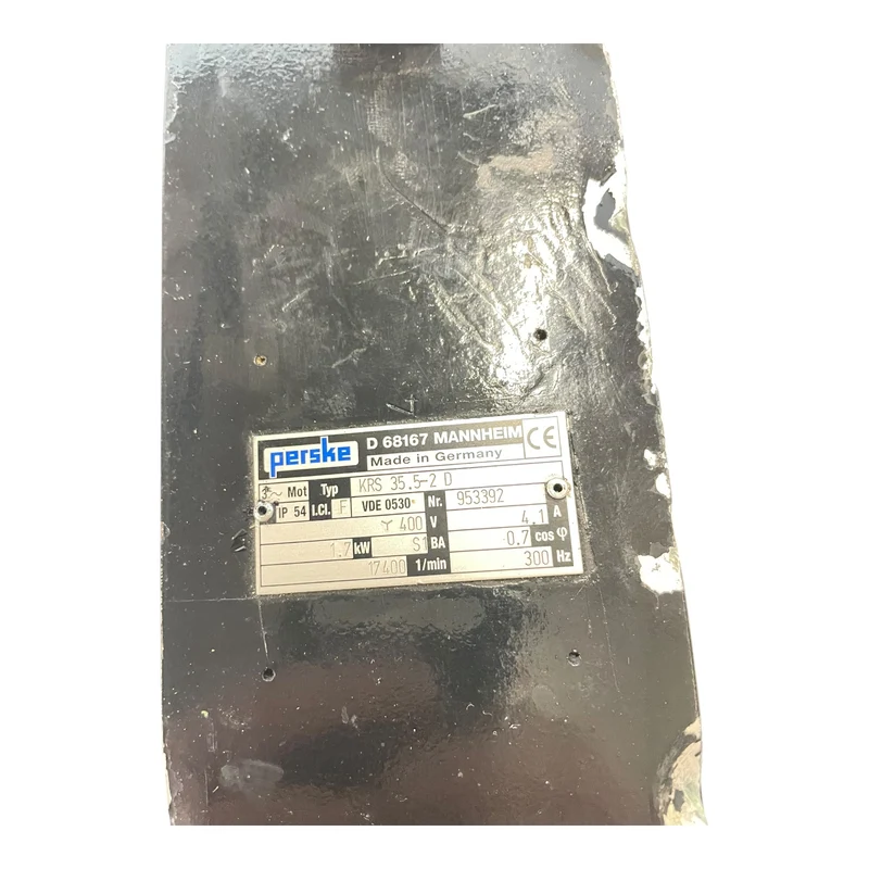 Perske KRS35.5-2D Spindelmotor 1,7kW ca. Ø25mm Motor für industriellen Einsatz