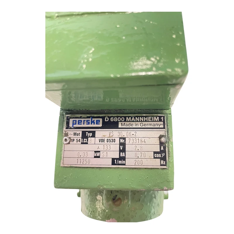 Perske VS30.06-2 Spindelmotor 0,33kW ca. Ø20mm Motor für industriellen Einsatz