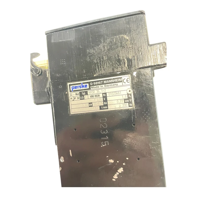 Perske KRSR35.1-2 Spindelmotor 0,66kW ca. Ø25mm Motor für industriellen Einsatz