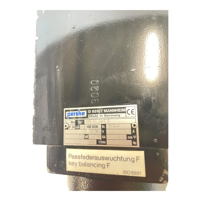 Persken KNS51.14-2D Spindelmotor 2,2kW ca. Ø30mm Motor für industriellen Einsatz