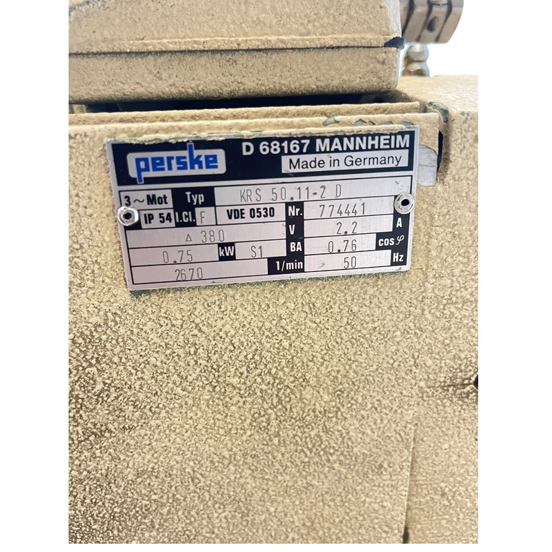 Persken KRS50.11-2D Spindelmotor 0,75kW Ø30mm Motor für industriellen Einsatz