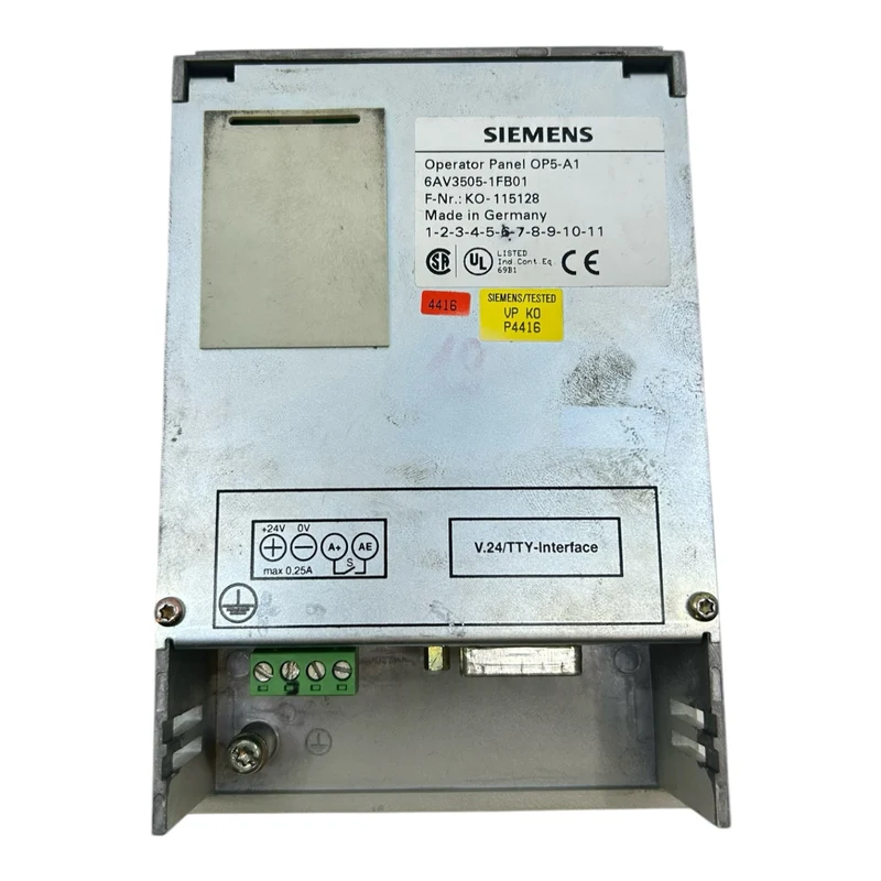 Siemens 6AV3505-1FB01 Operator Panel Bedieneinheit für den industriellen Einsatz