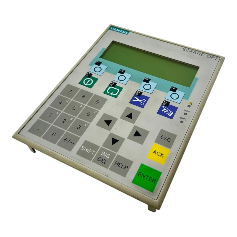 Siemens 6AV3607-1JC20-0AX1 Operator Panel Simatic OP7 für industriellen Einsatz