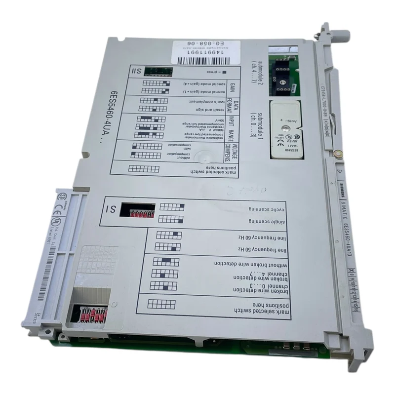 Siemens 6ES5460-4UA13 Analogeingabe für den industriellen Einsatz Analog Eingabe