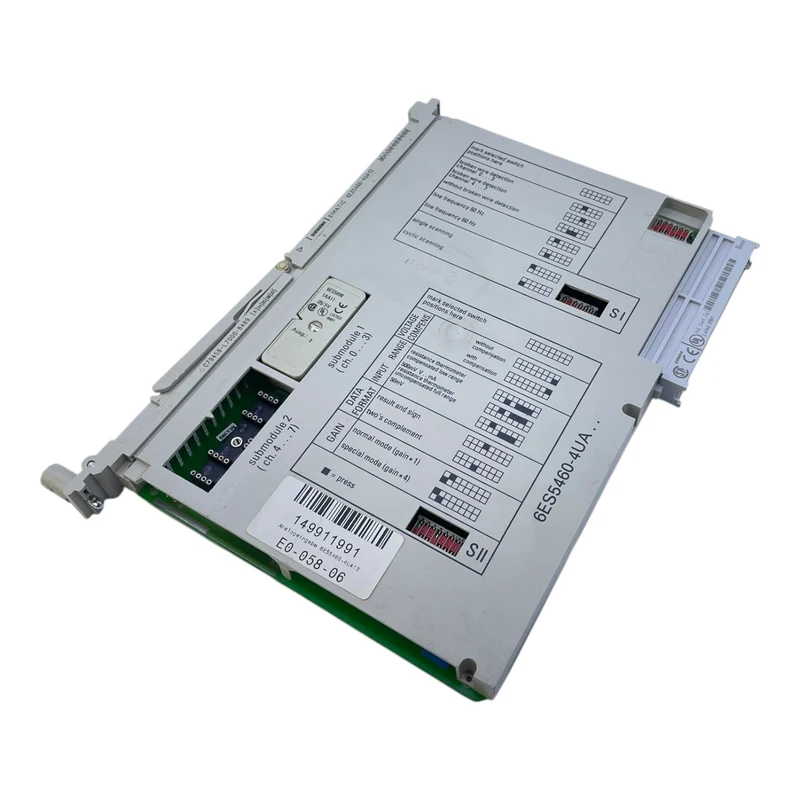 Siemens 6ES5460-4UA13 Analogeingabe für den industriellen Einsatz Analog Eingabe