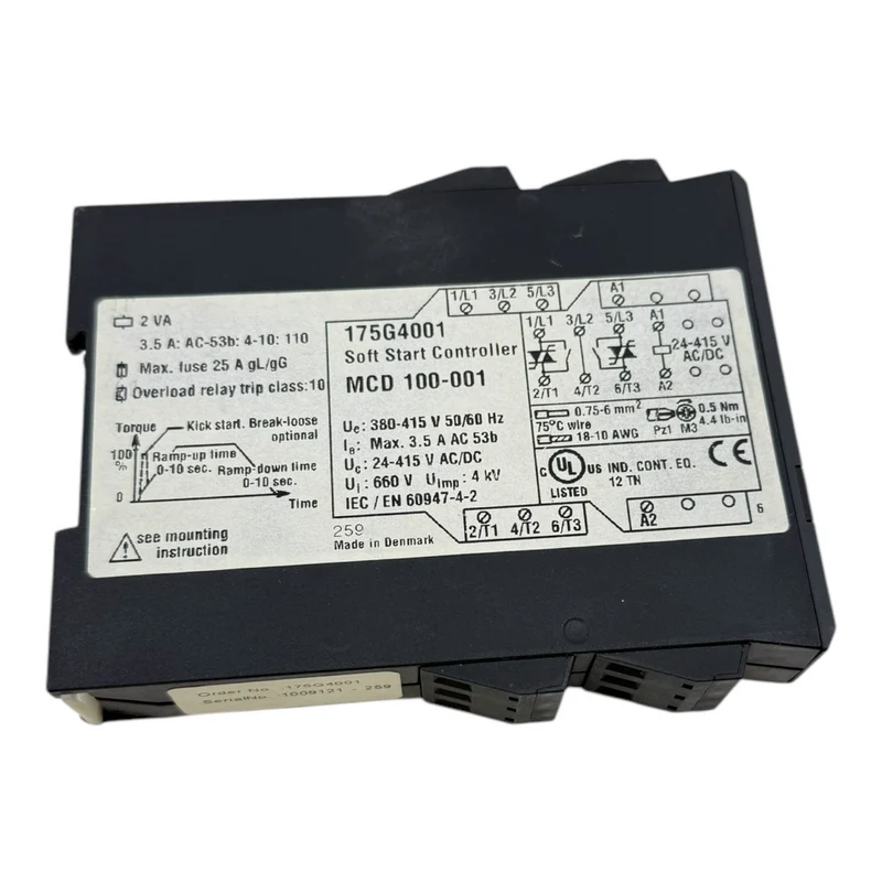 Danfoss MCD100-001 Softstart-Controller für den industriellen Einsatz Controller