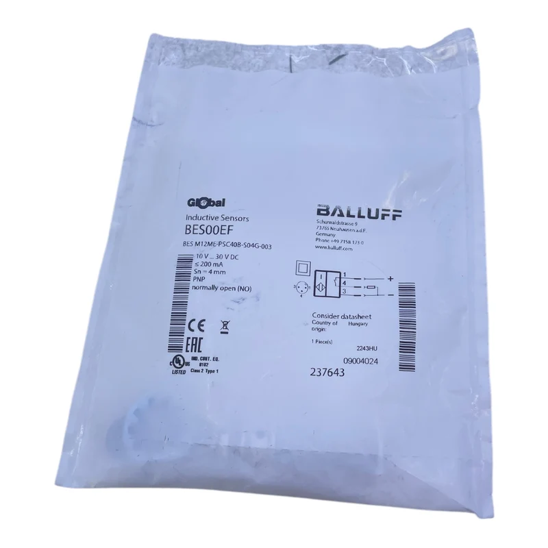 Balluff BES00EF Induktiver Sensor für den industriellen Einsatz Sensor induktiv