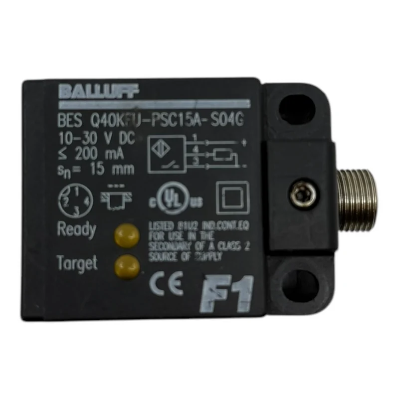 Balluff BES Q40KFU-PSC15A-S04G Induktiver Sensor - für den industriellen Einsatz