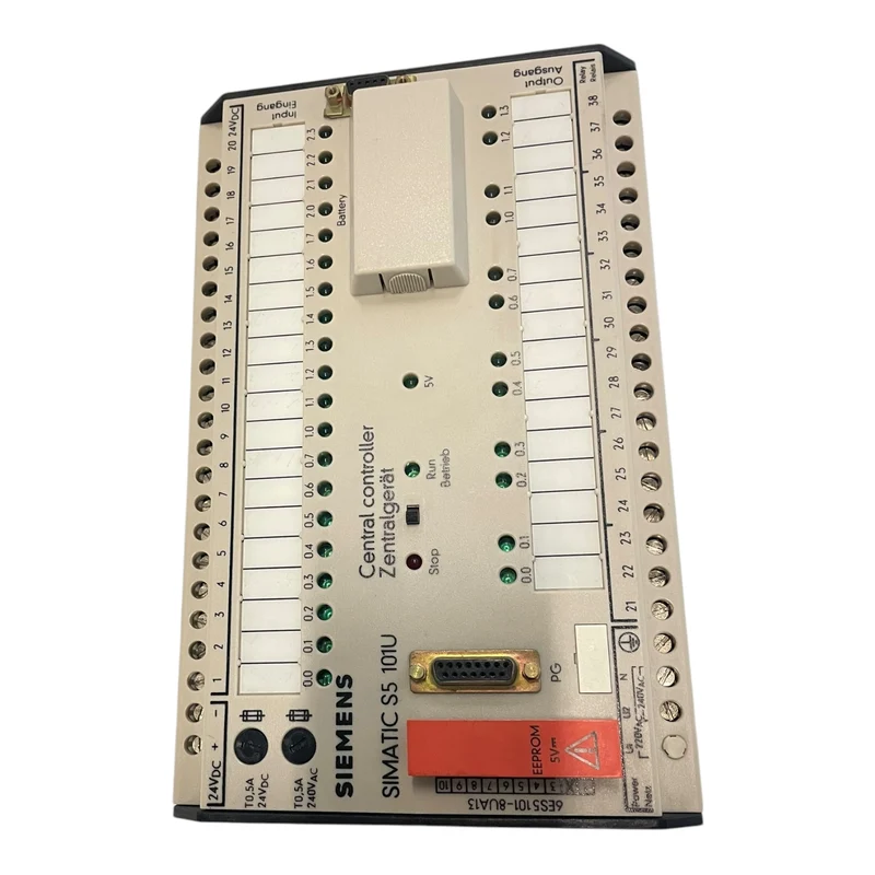 Siemens 6ES5101-8UA13 Zentralgerät für industriellen Einsatz Zentralgerät