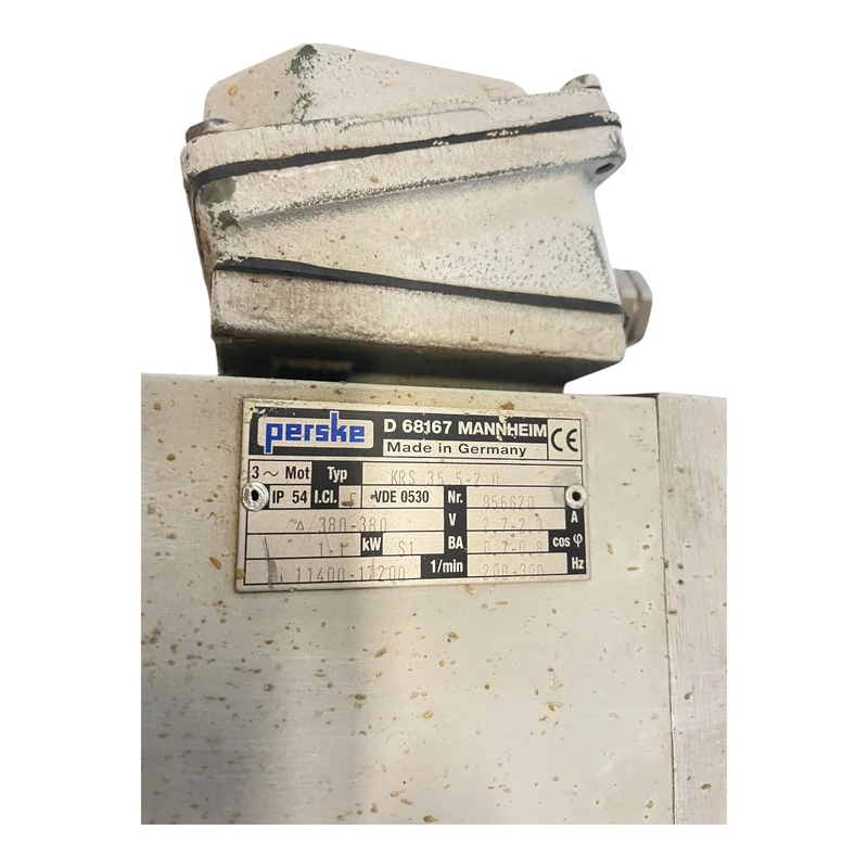 Perske KRS35.5-2D Spindelmotor 1,7kW Ø25mm Motor für industriellen Einsatz